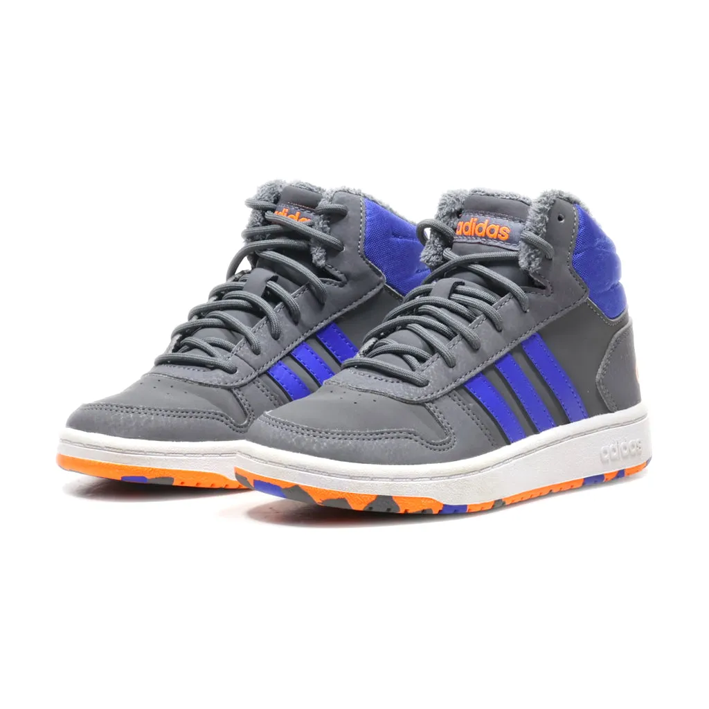 Adidas Snow Boots Leather Grey Colour For Kids