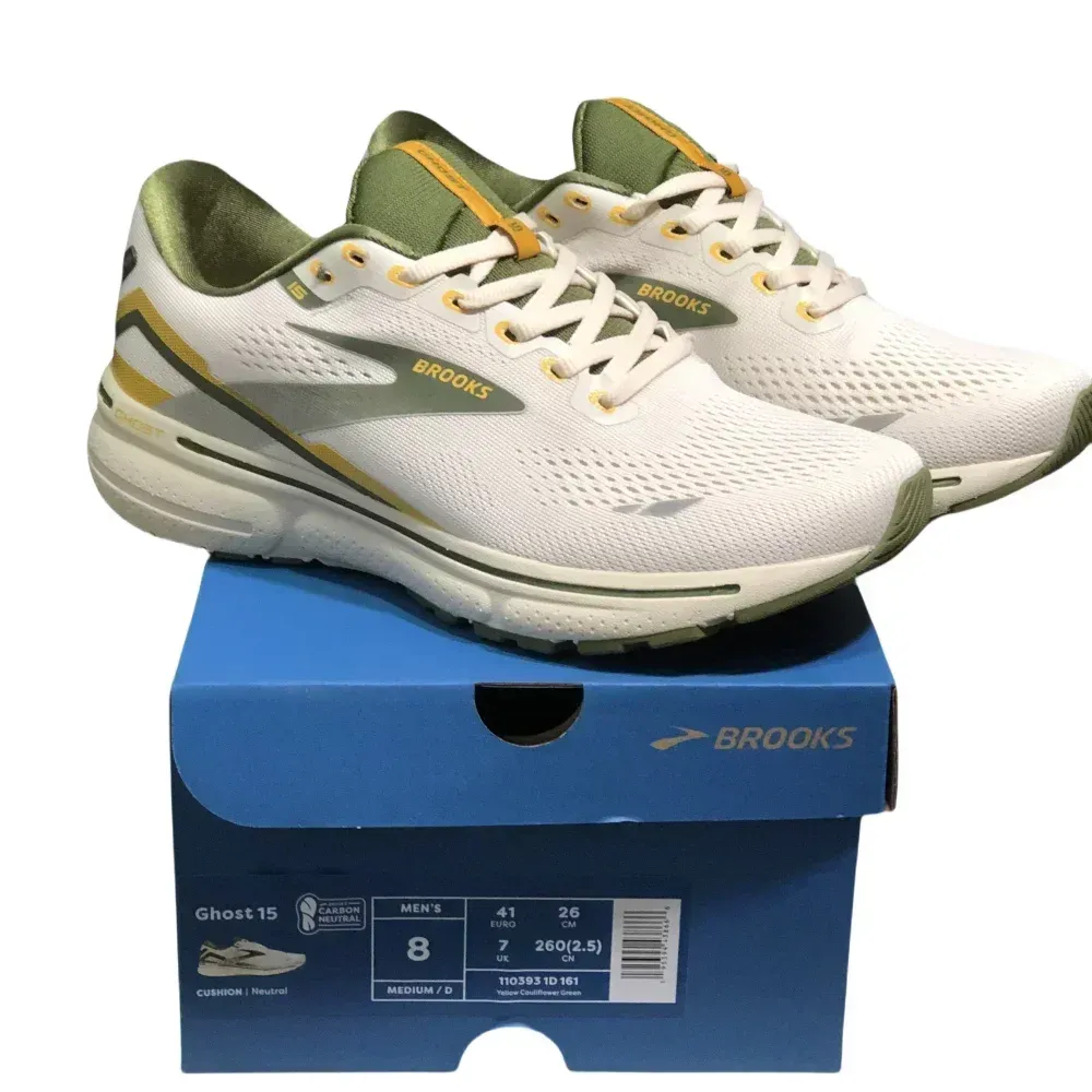BROOKS Men’s Ghost 15 Shoes Is Perfect for Runners Seeking Comfort, Stability, and Style on The Trail Black Shoes