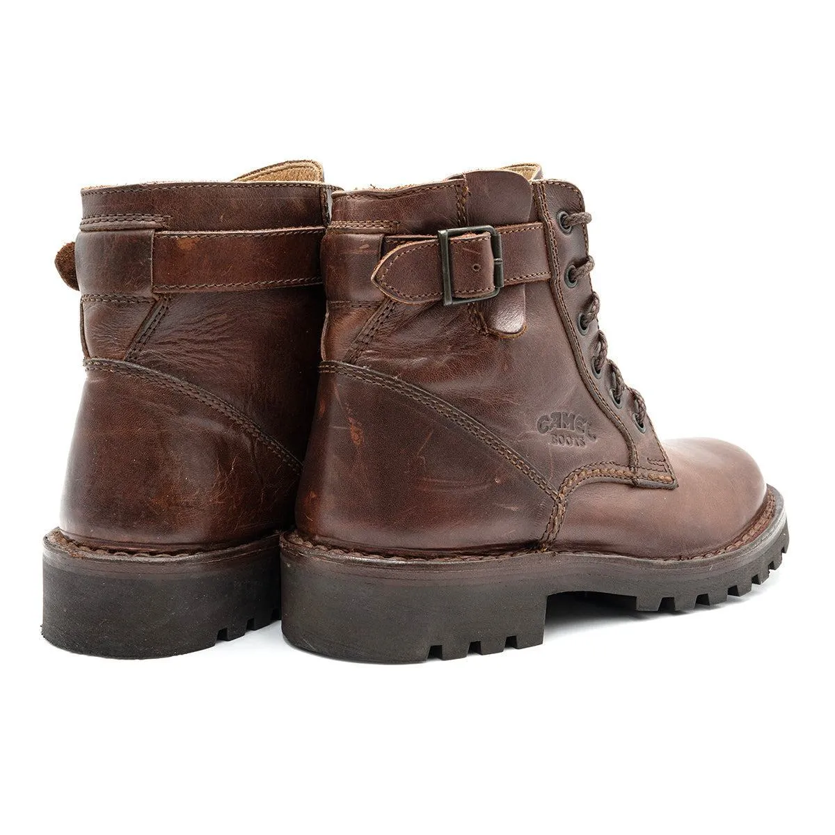 Camel Boots Camel Hiking Boots Leather Brown Colour For Men