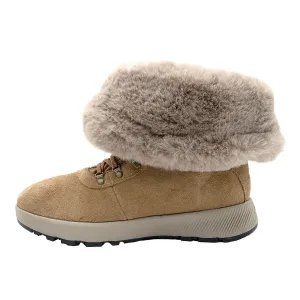 Columbia Slopeside Village Omni Heat Snow Boots Suede Brown Colour For Women