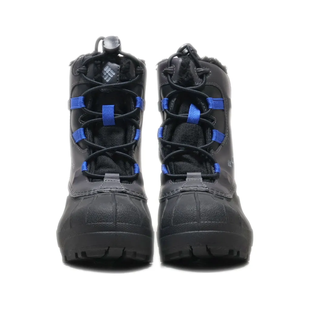 Columbia Snow Boots Leather Grey Colour For Kids