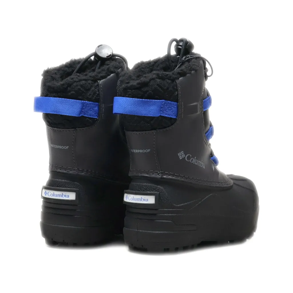 Columbia Snow Boots Leather Grey Colour For Kids