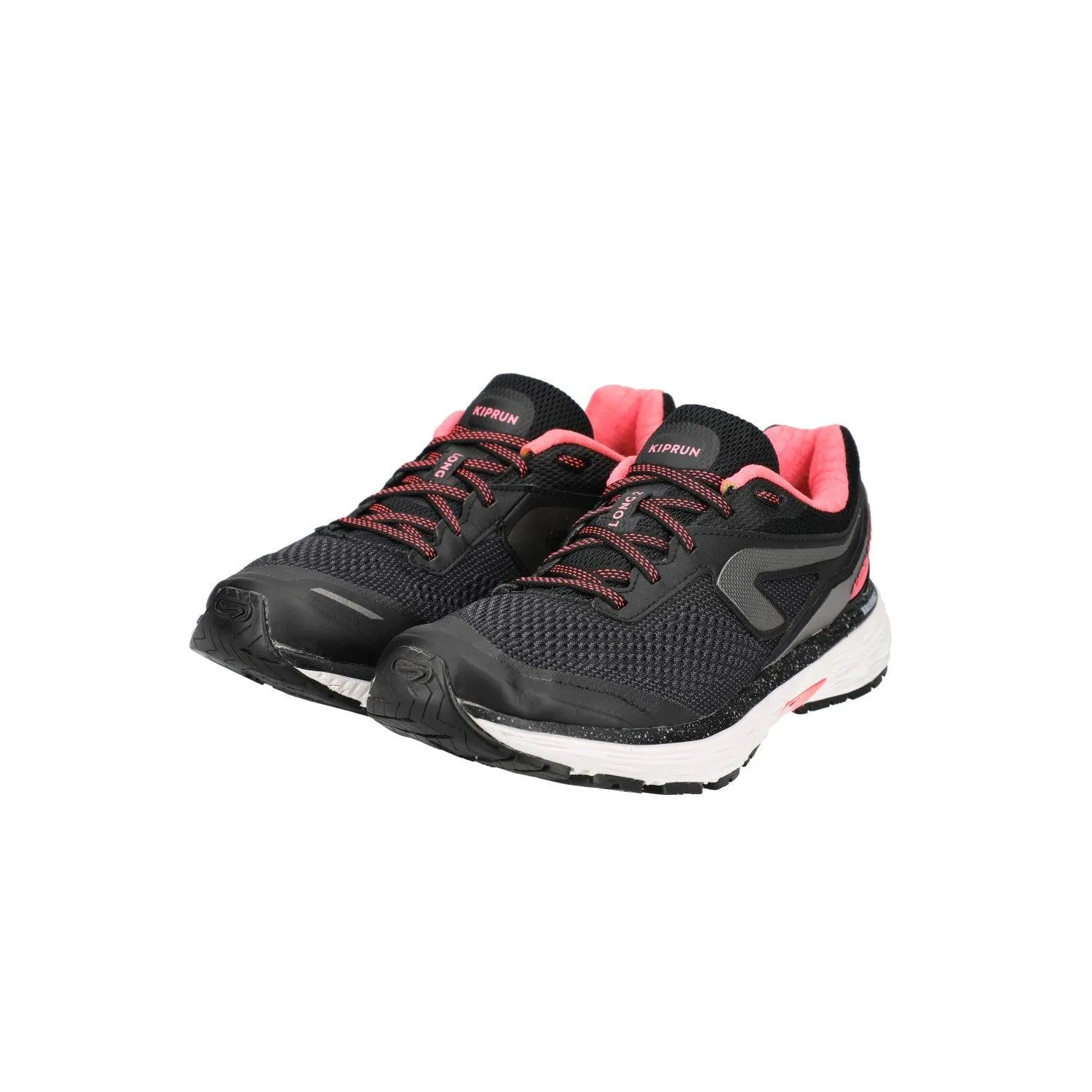 Decathlon Kiprun Long 2 Running Sport Shoes Fabric Black Colour For Women