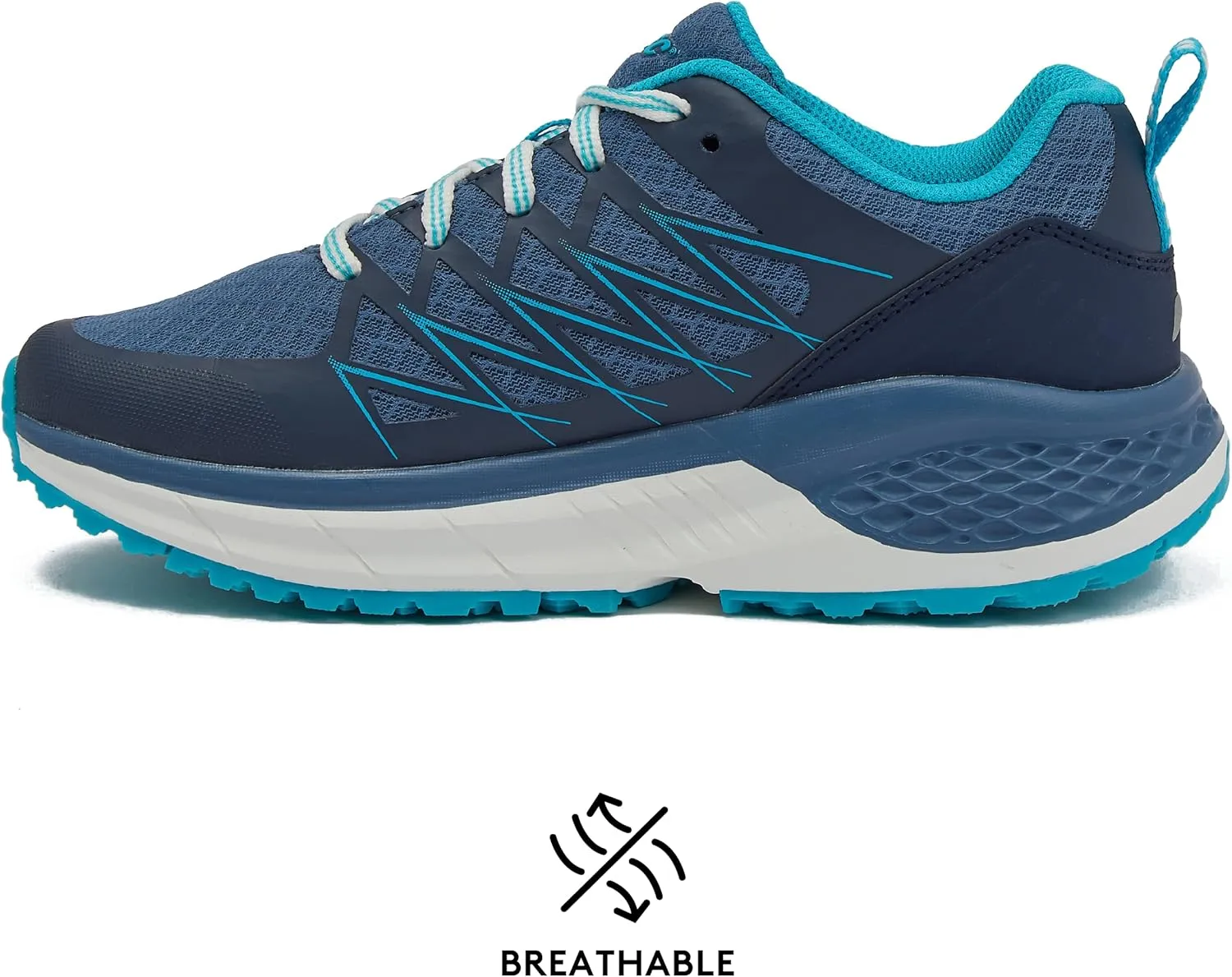 HI-TEC Destroyer Low Womens Running Shoes, Lightweight Mesh Athletic Sneakers for Women