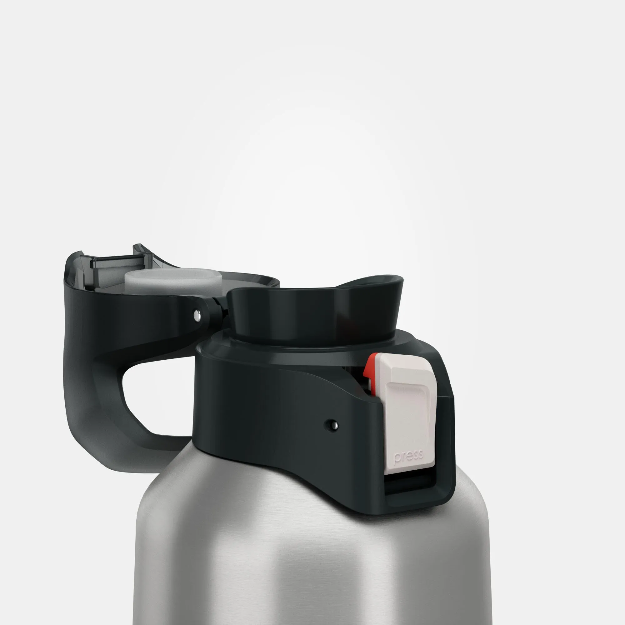 Quechua MH500 Double Wall Insulated Stainless Steel Hiking Water Bottle 27oz