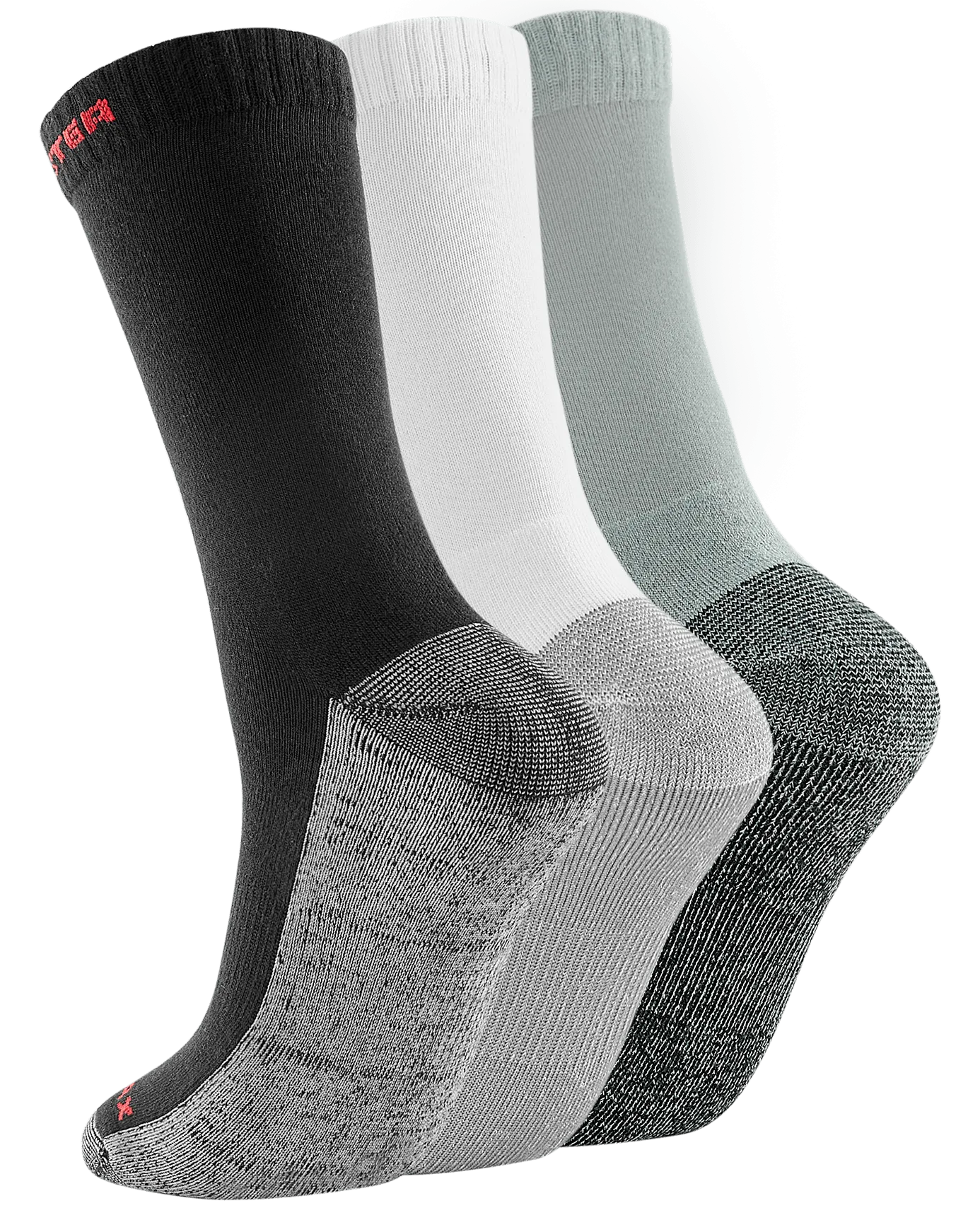 RockRooster CoolMax Men's Moisture Control Durable Work Crew Socks 3