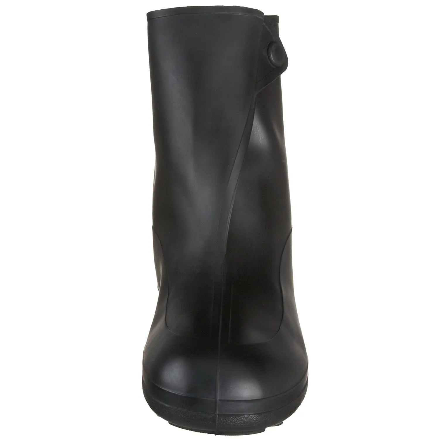 TINGLEY womens 10-inch Overshoe With Button Mid Calf Boot, Black, Large US, 1400